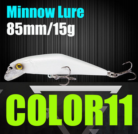 Fishing Lure Wobblers Trout 85mm/15g - Premium Minnow Hard Baits