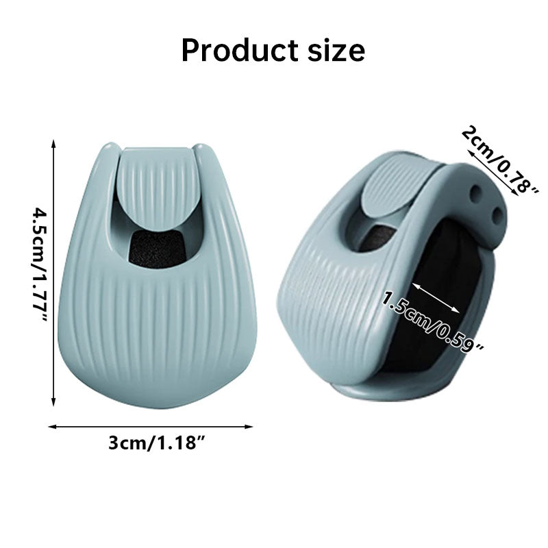 Universal Fishing Rod Holder: Multi-Function Binder Clip with Double Lock & Sponge Pad