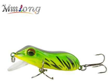 6.3cm Hard Frog Fishing Lures - Floating Minnow MR03-S Crank Bait
