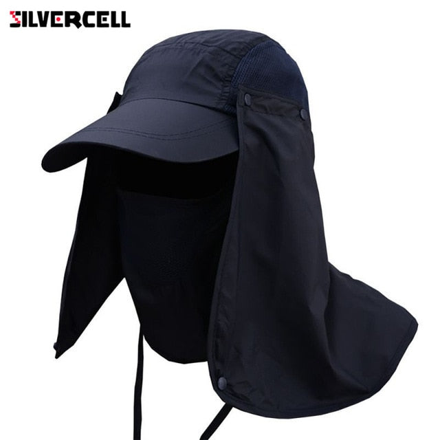 Sun Caps Flap Hats - 360 Degree UV Protection for Men and Women