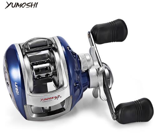 Left / Right Hand 12+1BB Bait Casting Fishing Reel - Smooth Magnetic Brake