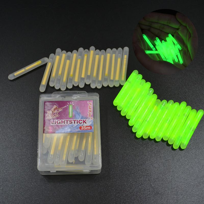 150pcs Fishing Luminous Float - Glowing Fluorescent Light Stick for Night Carp Fishing