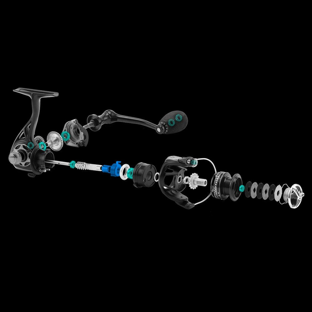 AXE Saltwater Spinning Fishing Reel - 6.2:1 Gear Ratio, 11BB, Full Metal Body