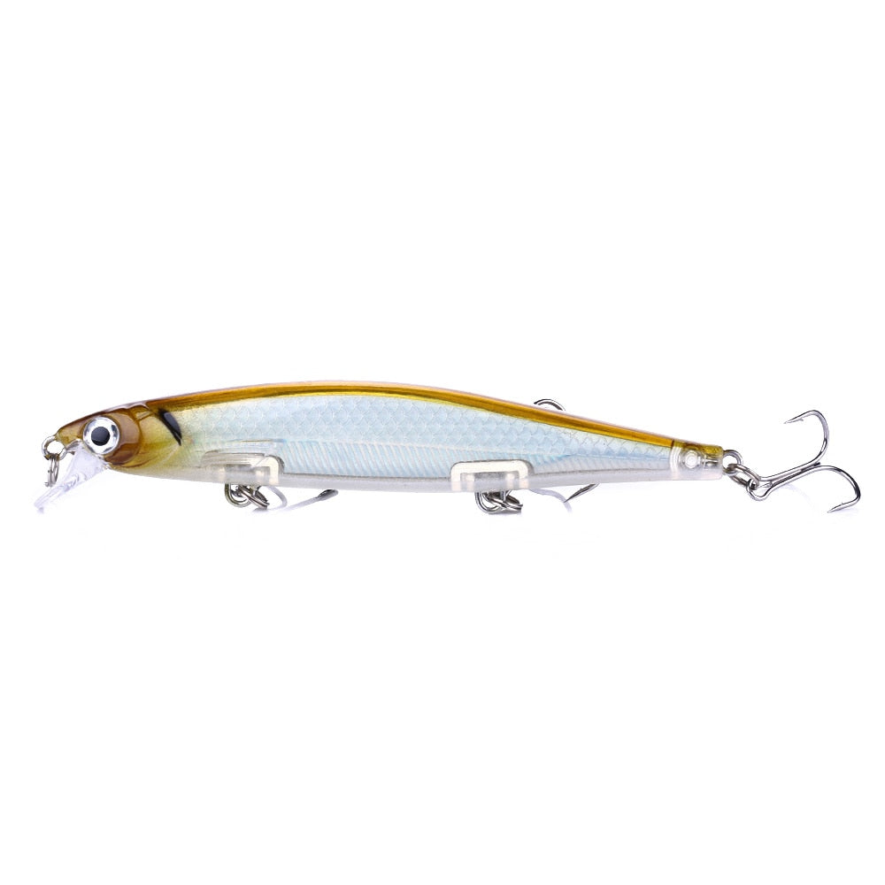 110mm 13g Swimbaits Bass Fishing Lure - Sinking Floating Wobblers Hard Bait Crankbait Minnow Lure for Pike