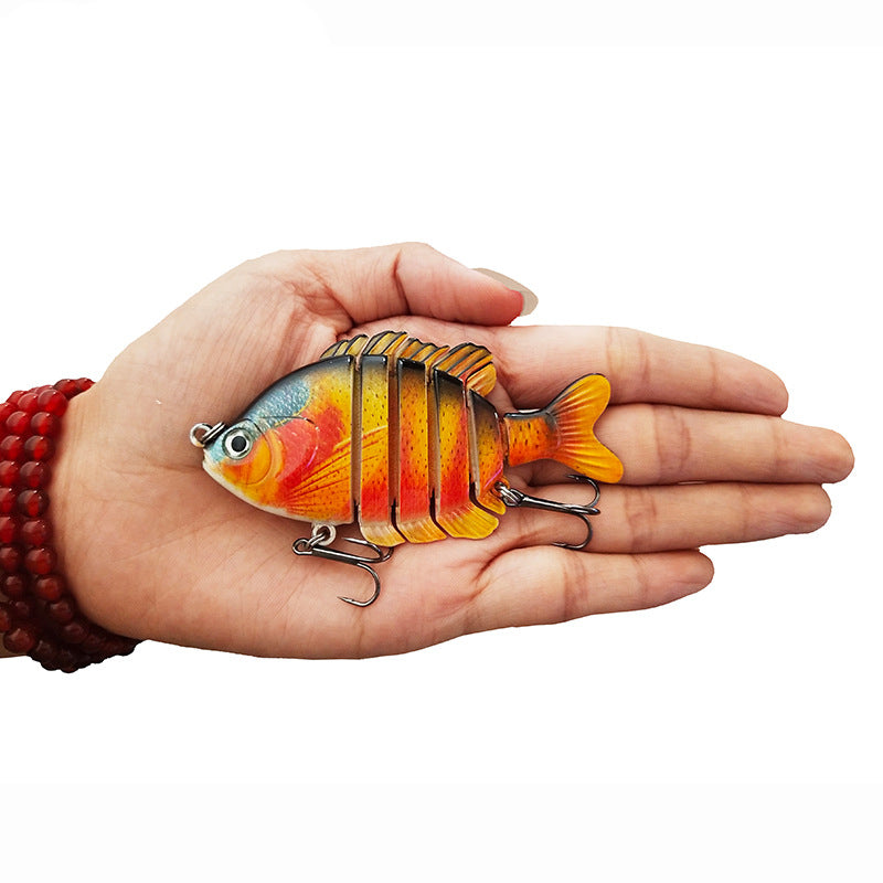 Six Section Yayu Bait - Multi Section Bionic Fake Bait for Long Cast Fishing