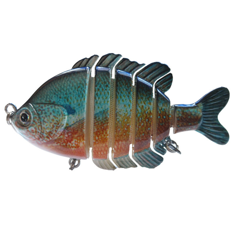 Six Section Yayu Bait - Multi Section Bionic Fake Bait for Long Cast Fishing