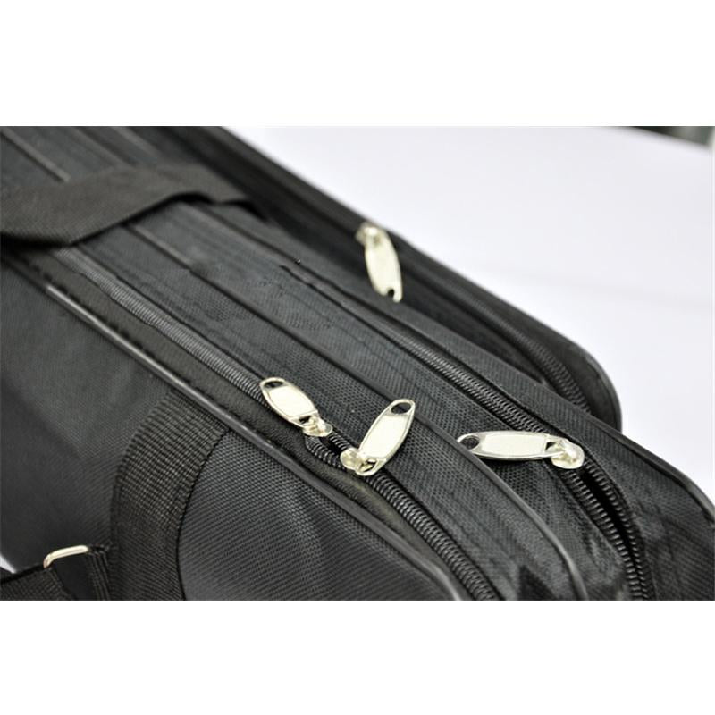 Oxford Cloth Fishing Bag - 70cm Double Layer Rod Bag with Side Zipper