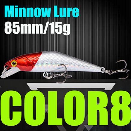 Fishing Lure Wobblers Trout 85mm/15g - Premium Minnow Hard Baits
