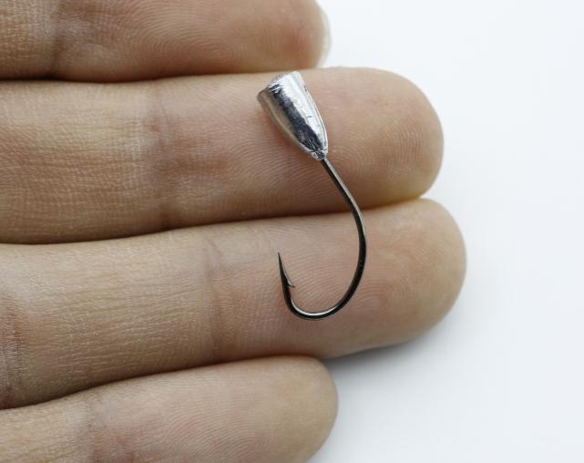 10pcs/bag Overturned Hook Lead Fishing Hooks - Premium Quality for Anglers