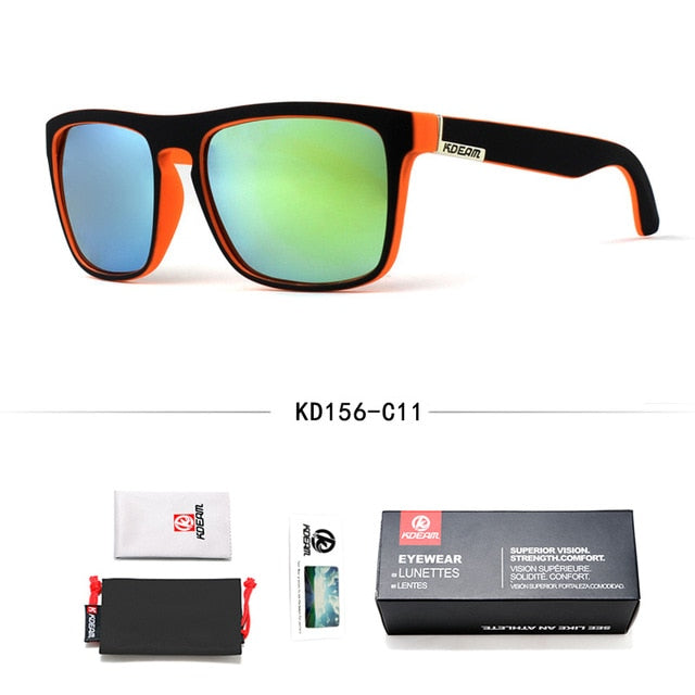 Polarized Sunglasses for Men - Classic All-Fit Design with Brand Box