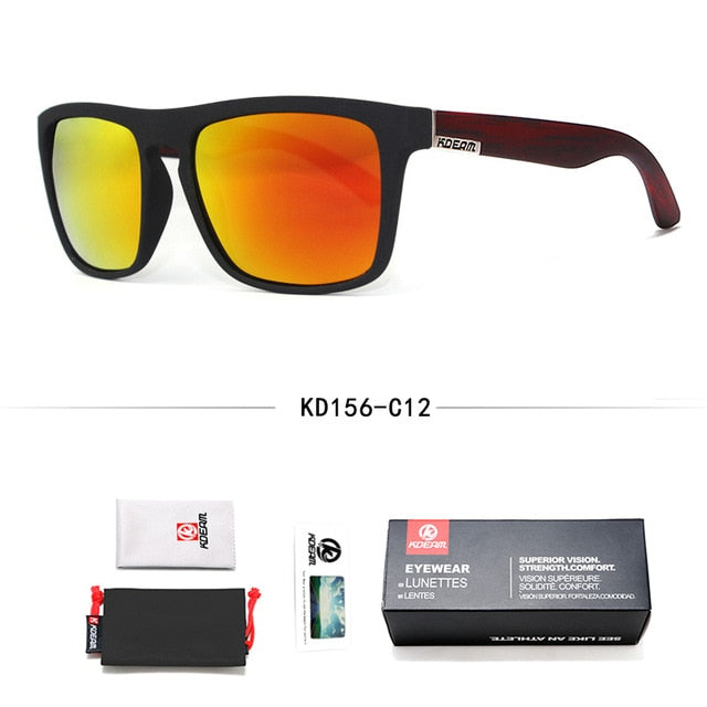 Polarized Sunglasses for Men - Classic All-Fit Design with Brand Box