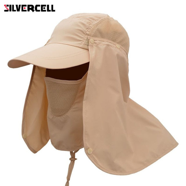 Sun Caps Flap Hats - 360 Degree UV Protection for Men and Women