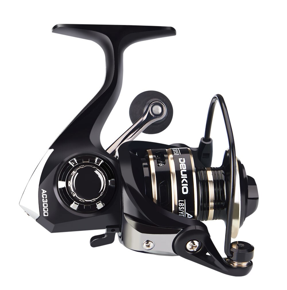 13+1BB Fishing Spinning Reel - 2000-6000 No Gap Metal Spool Gear Ratio 5.2:1