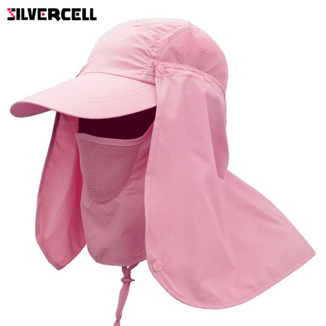 Sun Caps Flap Hats - 360 Degree UV Protection for Men and Women