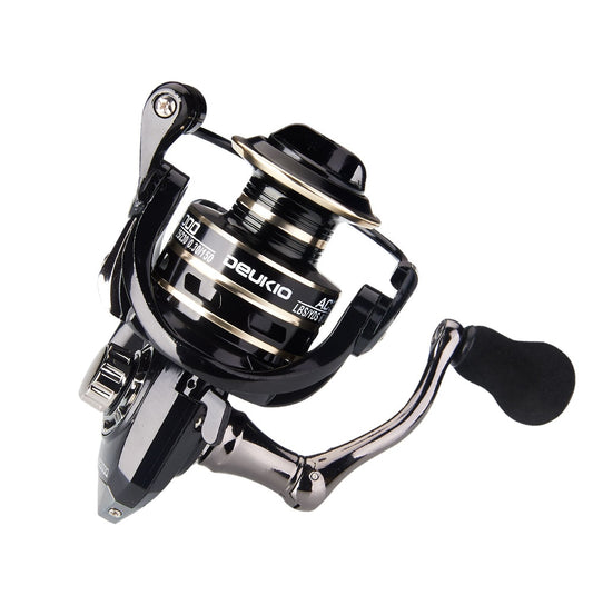 13+1BB Fishing Spinning Reel - 2000-6000 No Gap Metal Spool Gear Ratio 5.2:1