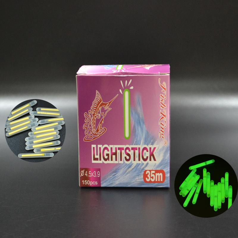 150pcs Fishing Luminous Float - Glowing Fluorescent Light Stick for Night Carp Fishing