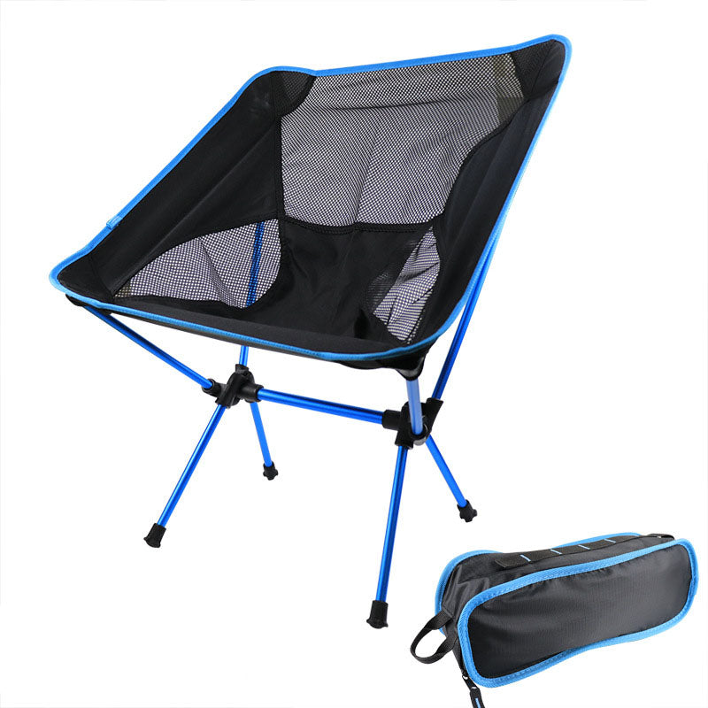 Travel Ultralight Folding Chair - Superhard High Load Outdoor Camping, Beach & Picnic Seat