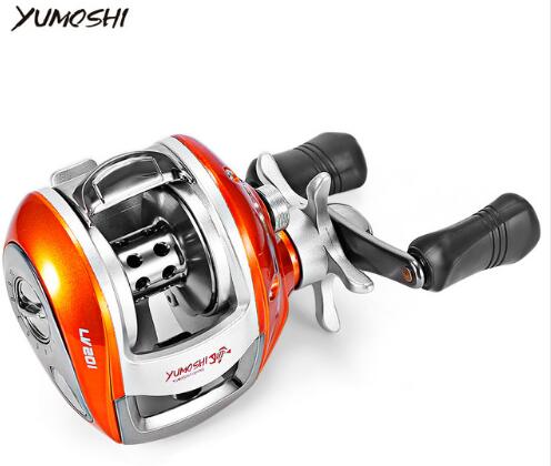 Left / Right Hand 12+1BB Bait Casting Fishing Reel - Smooth Magnetic Brake