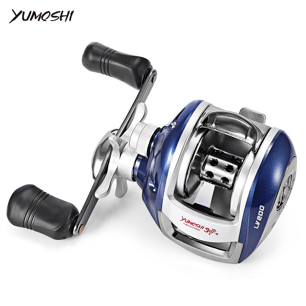 Left / Right Hand 12+1BB Bait Casting Fishing Reel - Smooth Magnetic Brake