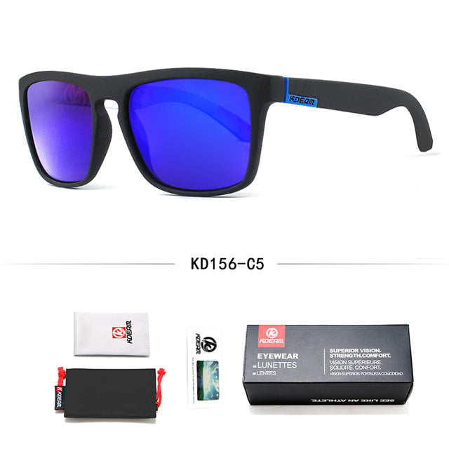 Polarized Sunglasses for Men - Classic All-Fit Design with Brand Box