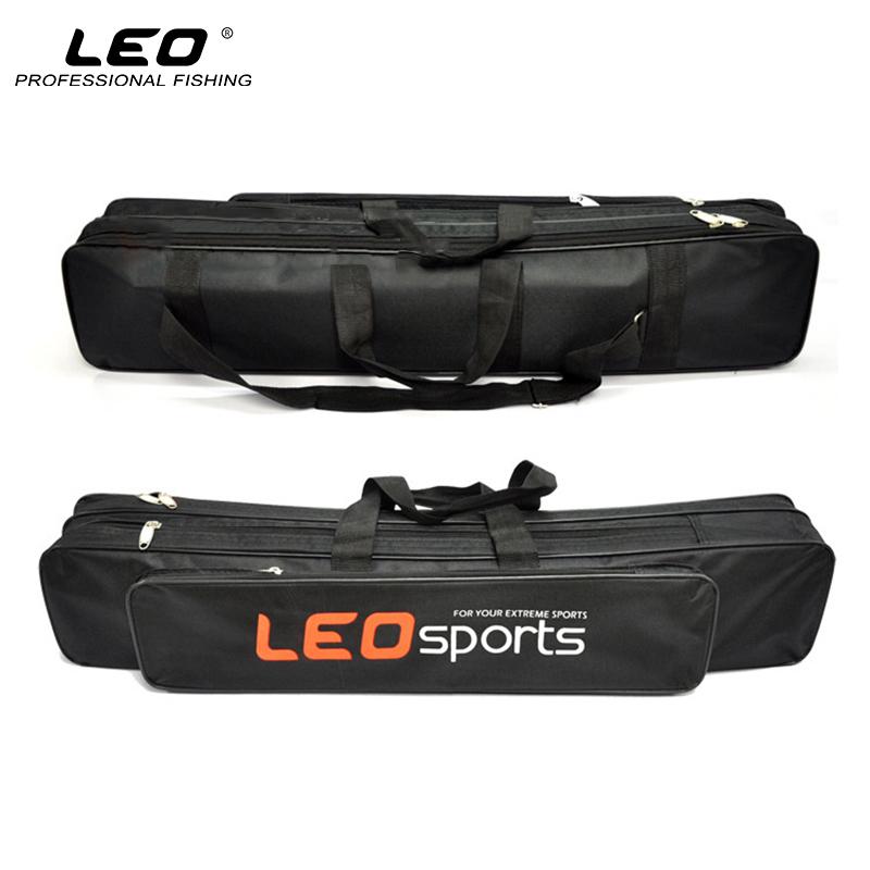 Oxford Cloth Fishing Bag - 70cm Double Layer Rod Bag with Side Zipper