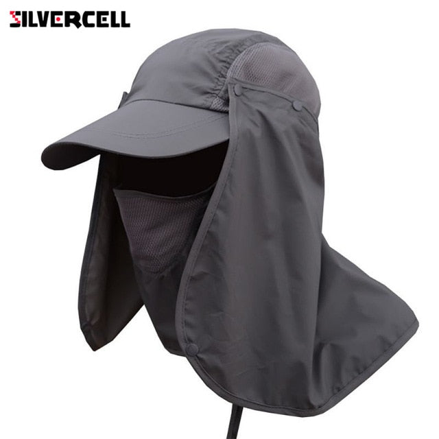 Sun Caps Flap Hats - 360 Degree UV Protection for Men and Women