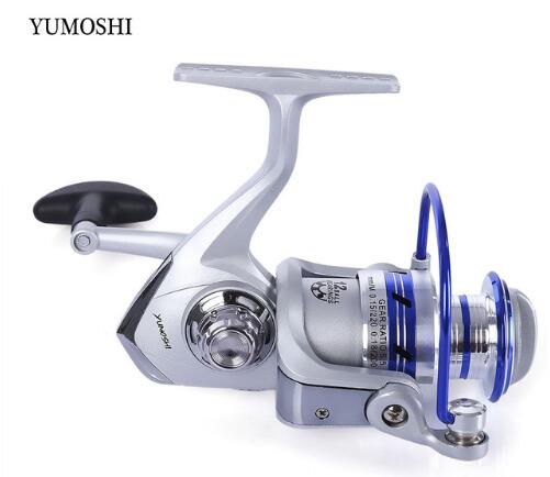 AF1000-7000 12BB Gear Ratio 5.5:1 Fishing Spinning Reel with Exchangeable Handle