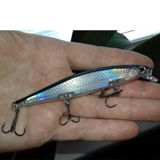 110mm 13g Swimbaits Bass Fishing Lure - Sinking Floating Wobblers Hard Bait Crankbait Minnow Lure for Pike
