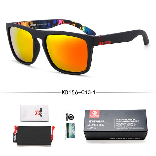 Polarized Sunglasses for Men - Classic All-Fit Design with Brand Box