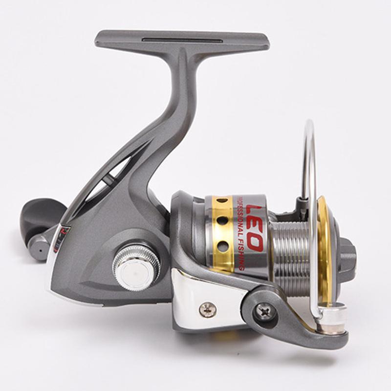 LEO Half Metal Fishing Spinning Reel 8BB 5.5:1 Speed Ratio for Sea, Lake & River Fishing