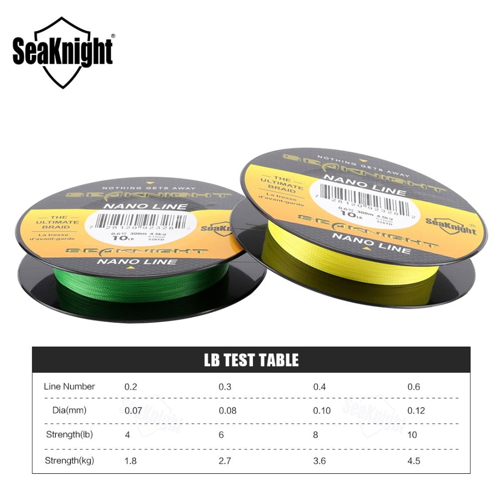NANO 4 Strands Braided Fishing Line - 100M & 300M