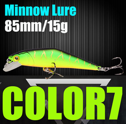 Fishing Lure Wobblers Trout 85mm/15g - Premium Minnow Hard Baits