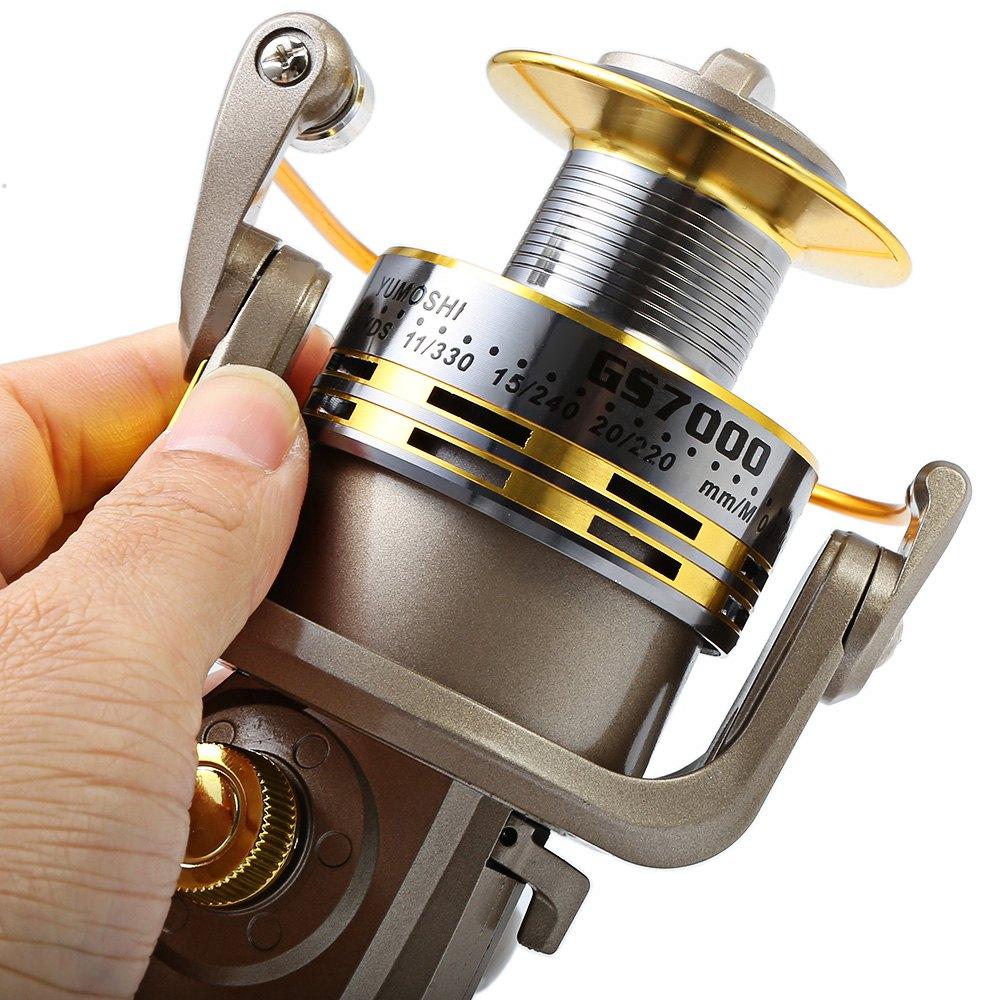 8BB Fishing Reel - 5.1:1 Gear Ratio Spinning Reel for Carp Fishing