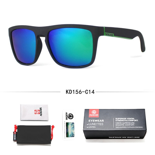 Polarized Sunglasses for Men - Classic All-Fit Design with Brand Box