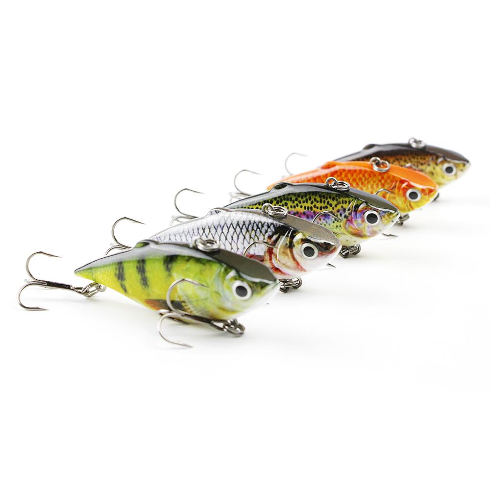 2.5"/8.6g Vib Crankbait – Lifelike Slow Sinking Fishing Lure for Anglers