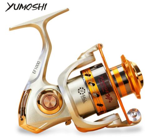 1000-7000 12BB 5.2:1 Metal Spinning Fishing Reels – Perfect for Freshwater & Saltwater