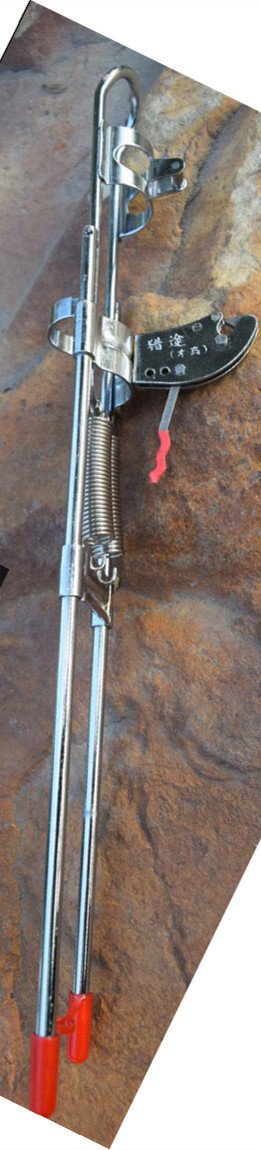 LEO High Strength Automatic Fishing Rod Holder - Upgraded Double Spring Thickened Steel