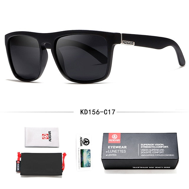 Polarized Sunglasses for Men - Classic All-Fit Design with Brand Box