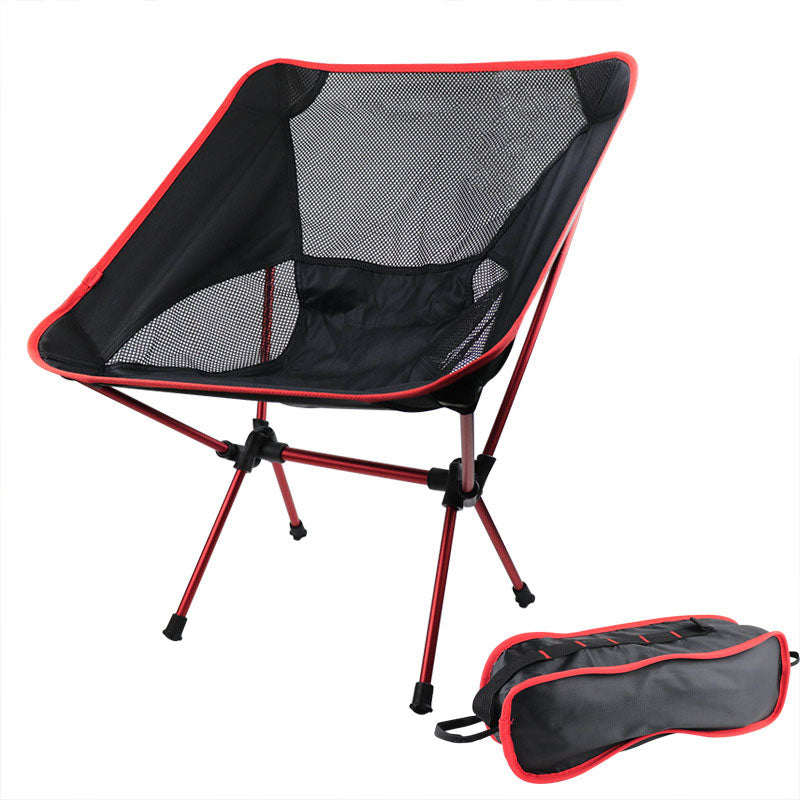 Travel Ultralight Folding Chair - Superhard High Load Outdoor Camping, Beach & Picnic Seat