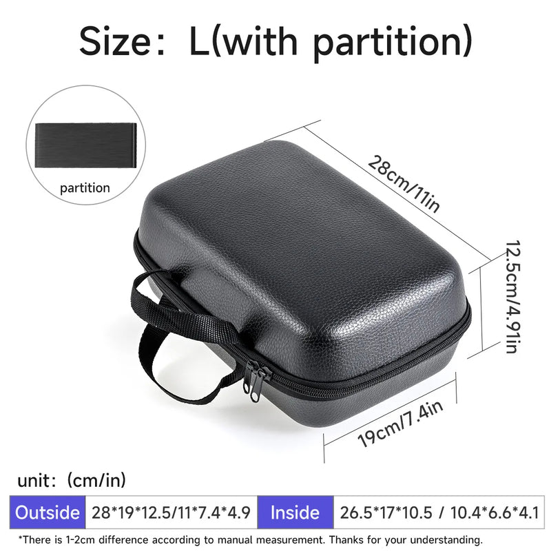 Portable EVA Fishing Reel Bag - Shockproof & Waterproof Protective Case for 1-2 Fishing Reels