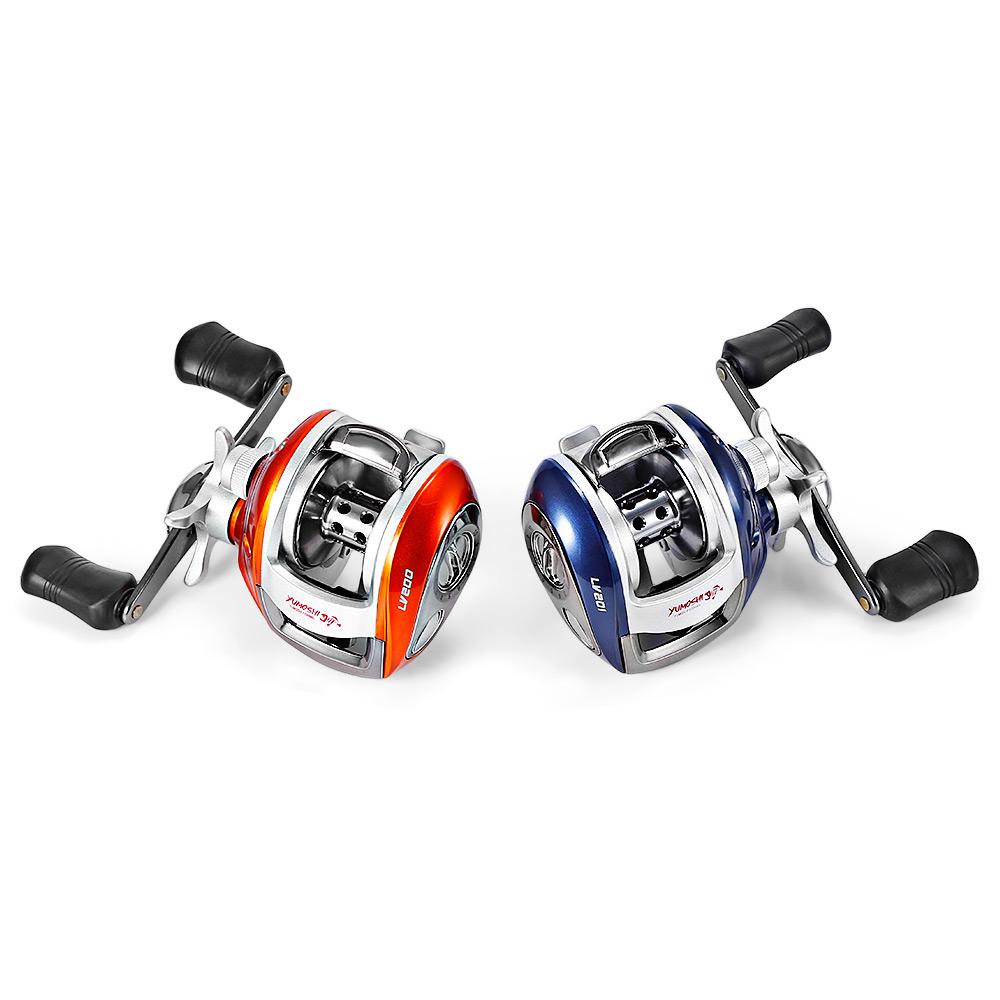 Left / Right Hand 12+1BB Bait Casting Fishing Reel - Smooth Magnetic Brake