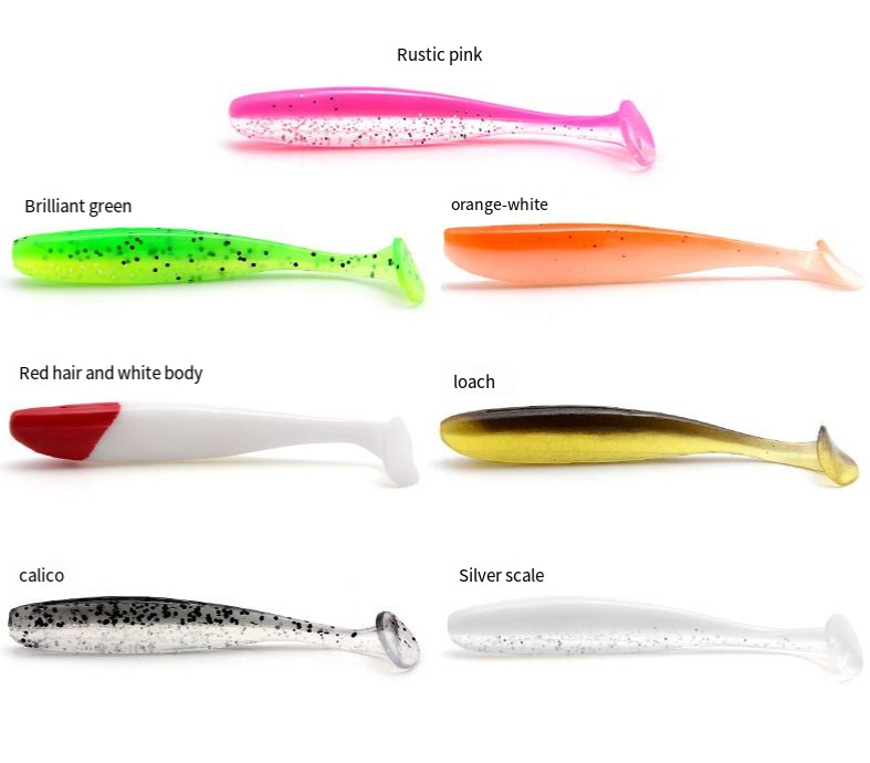 Luya T-tail Soft Bait Fishing Set - Ultimate Texas Fishing Lures
