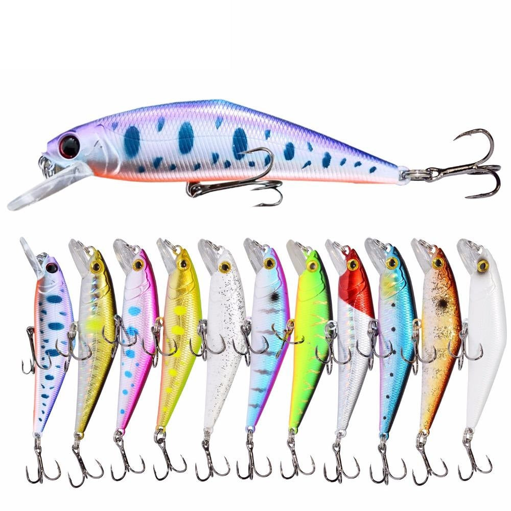 Fishing Lure Wobblers Trout 85mm/15g - Premium Minnow Hard Baits