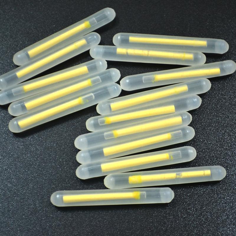 150pcs Fishing Luminous Float - Glowing Fluorescent Light Stick for Night Carp Fishing