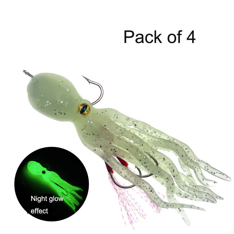 Biomimetic Octopus Squid Soft Bait 11cm - Ultimate Fishing Lure