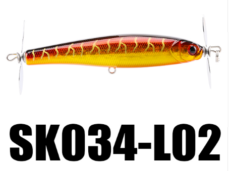 Pencil Fishing Lure - 14.5g 90mm Top Water Bait