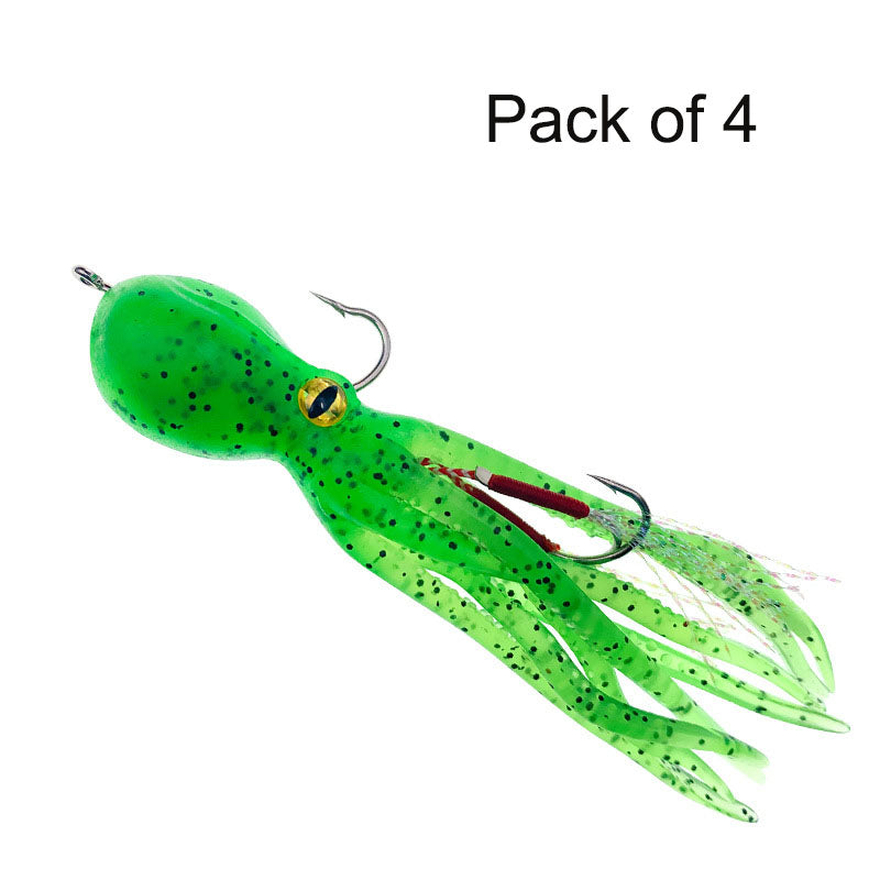 Biomimetic Octopus Squid Soft Bait 11cm - Ultimate Fishing Lure