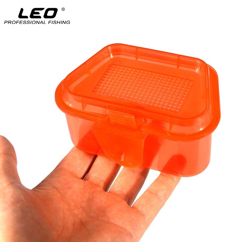 Breathable Plastic Fishing Live Bait Storage Box for Earthworms and Bloodworms