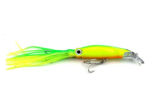 Lifelike Big Octopus Squid Jig Fishing Lure - 14cm/40g Artificial Bait