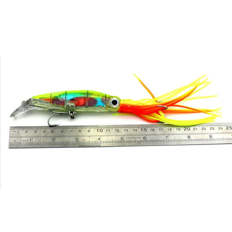 Lifelike Big Octopus Squid Jig Fishing Lure - 14cm/40g Artificial Bait